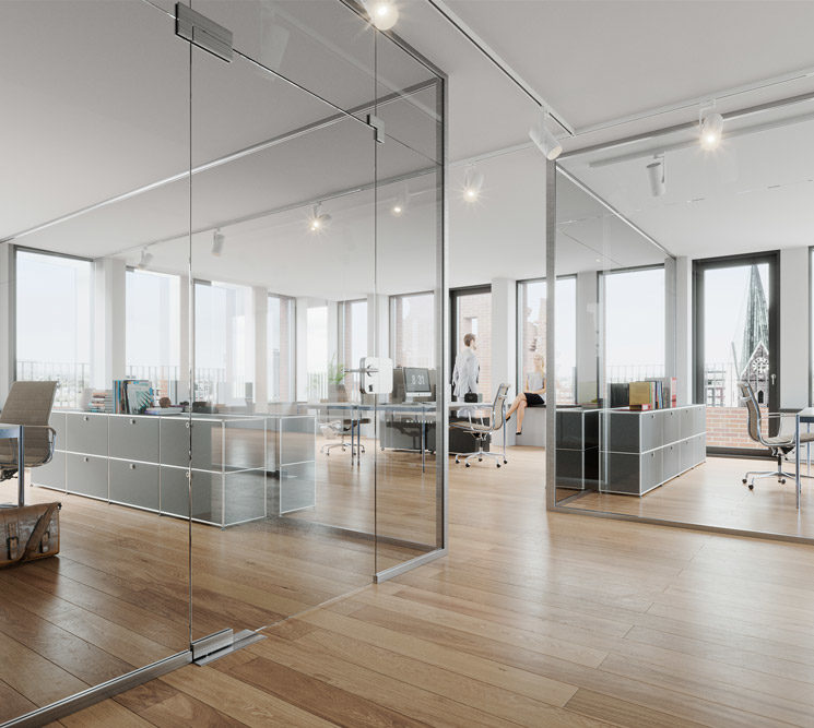 Balgequartier - Visualisierung Innenräume Neues Essighaus