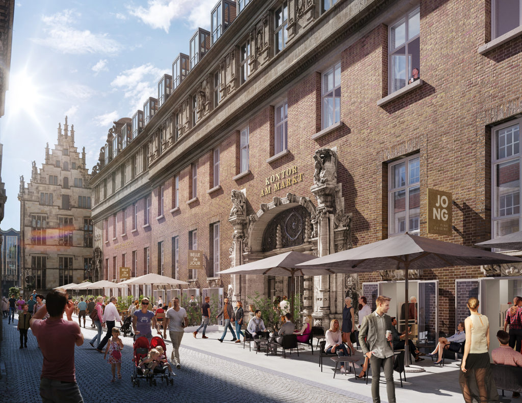 Balgequartier - Kontorhaus am Markt (Langenstraße)